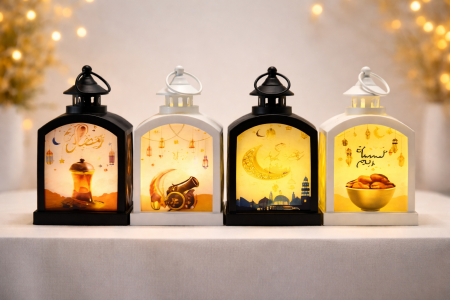 فانوس مضيئ رمضان حجم كبير