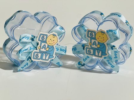 توزيعات بيبي شكل وردة