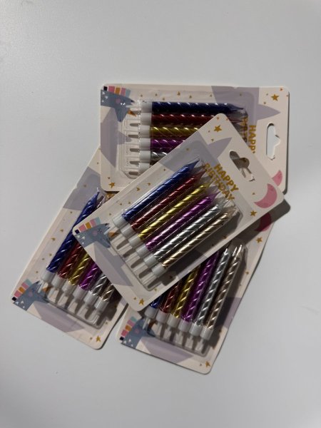 شمع كعك عيد ميلاد