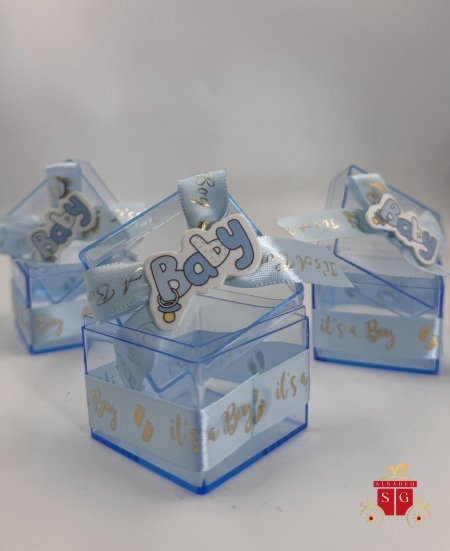 توزيعة بيبي مربع مع شبرة