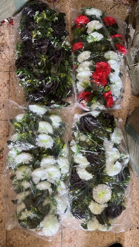 بوكيه ورد زينة سيارات