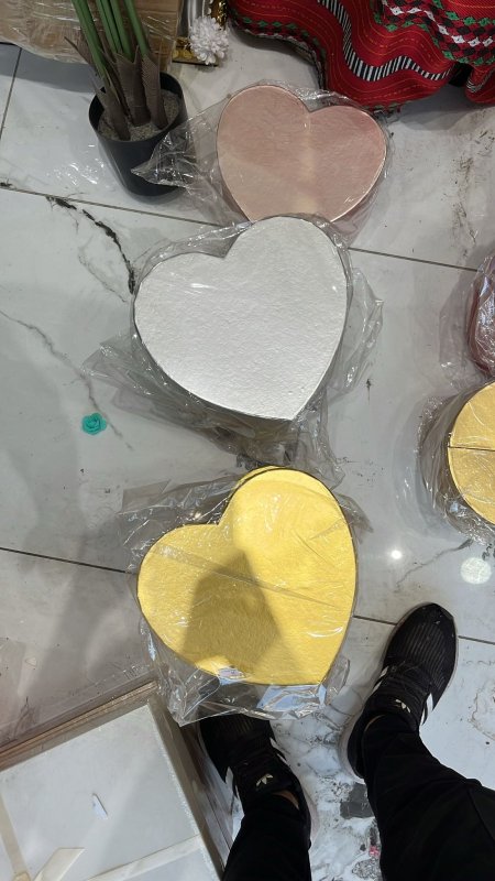 صندوق قلب فتح قطعة واحدة