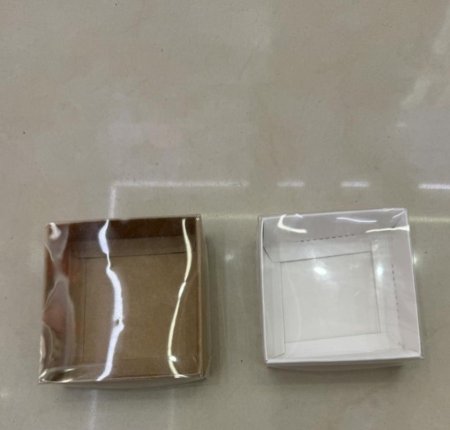 علب PVC فارغة حجم 9*9*9