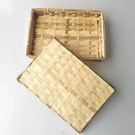 صينية قش مستطيلة مفرد