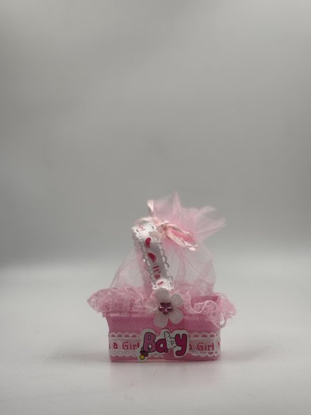 توزيعة بيبي مع تول مستطيل