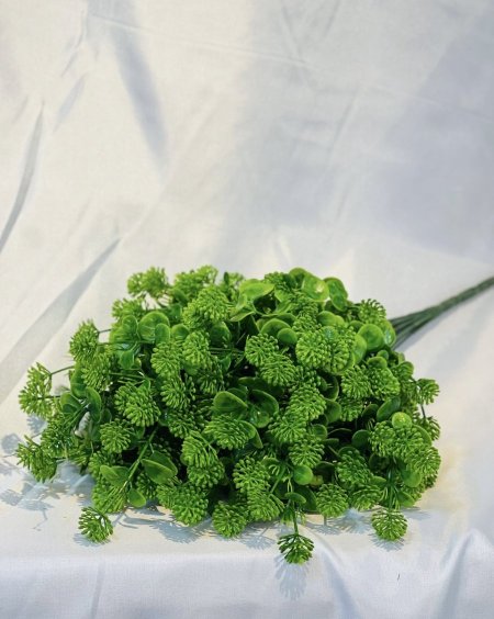 عروق ورد خضار مدور