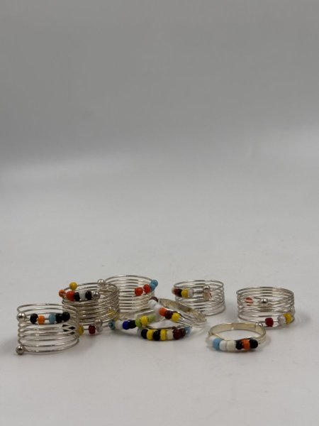 خواتم توزيعات حج و عمرة مع خرز