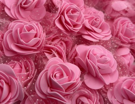 ورد فلل مع تول