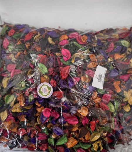 ورد مجفف الوان حجم كبير