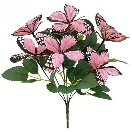 ورد صناعي شكل فراشة