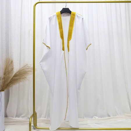 عباية عرسان ثقيل سادة + طباعة