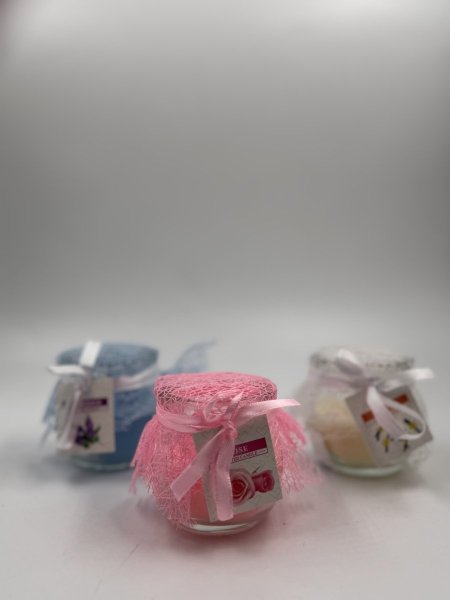 توزيعات شمع مغربي زجاج