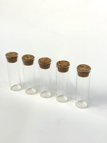 قارورة زجاج عنق واسع للتوزيعات دزينة 12 حبة