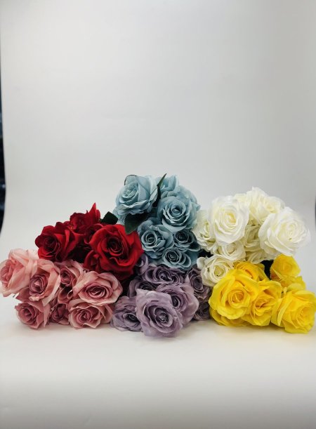 ورد جوري 9 حبات مميز ضمة