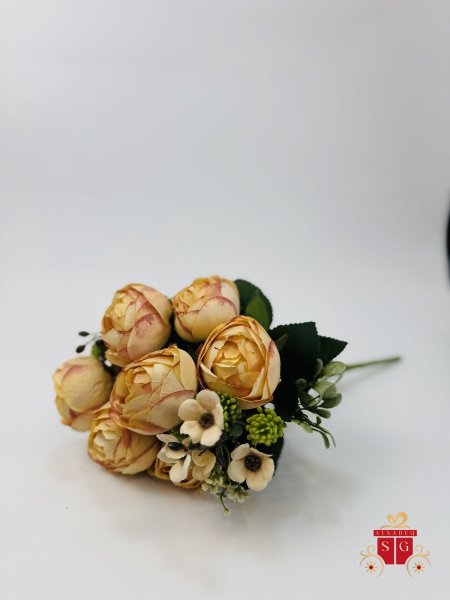 برتقالي موشح بني