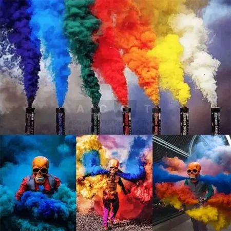 دخان ملون للأفراح والمناسبات